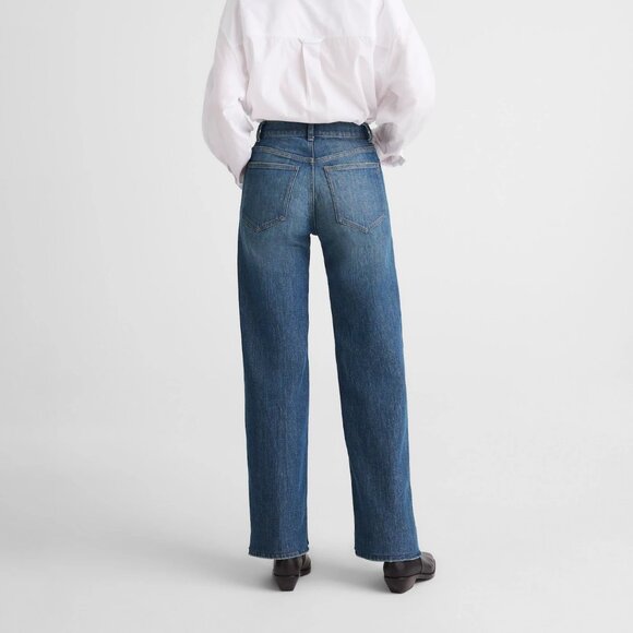 NWT Madewell The Perfect Vintage Wide-Leg Jean Comfort Stretch - Picture 4 of 8